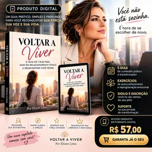 Capa oficial do ebook Voltar a viver — 7 dias